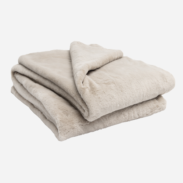 Fleece Blanket - Cream